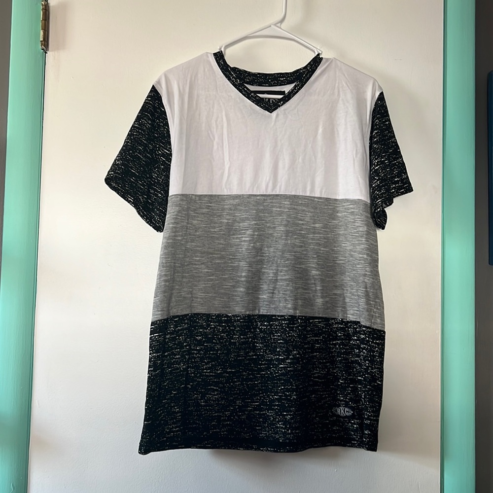 Mens Brooklyn clothing company v neck t-shirt. Size large.